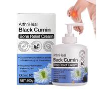 Crema Per Il Sollievo Muscolare, Crema Massaggiante Lenitiva Per Articolazioni, Gel Lenitivo ad Alta Concentrazione per Pelle con Supporto a Ginocchio, Piede e Schiena