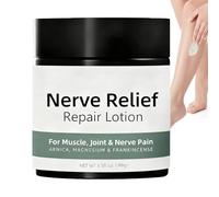 Crema per Il Sollievos Dei Nervi | Crema per Il Sollievos Dal Dolore Neuropatico Da 100 G | Lozione per Dolori Muscolari | Cremas per Massaggi Lenitiva | per Donne, Uomini, Piedi, Mani, Gambe, Braccia