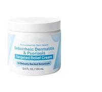 Crema per Il Trattamento Della Dermatite Seborroica E Della Psoriasi | 100 G Crema Riparatrice per Barba | Ingredienti Naturali | Balsamo Lenitivo per Il Cuoio Capelluto | Un Cuoio Capelluto Lenito
