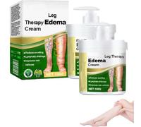 Crema Per Il Trattamento Dell'edema Alle Gambe, Crema Antigonfiore Per Le Gambe, Naturale, Non Grassa, A Rapido Assorbimento, Adatta A Tutti I Tipi Di Pelle (2pcs)