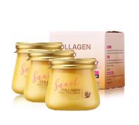 Crema per il viso di collagene di lumaca, crema idratante per proteine di lumaca, anti-vincolo e crema di rastrellone per la pelle giovanile, rassodamento di riparazioni (3pcs)