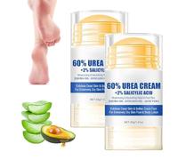 Crema per la cura dei piedi, Crema all'urea al 60% per i piedi, Idratante per, Riparazione per talloni screpolati, per talloni screpolati e pelle secca
