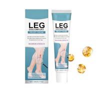 Crema per la Cura delle Gambe - Lozione Rinfrescante Con Massaggio Delicato Polpacci 20g - Prodotto Portatile Confortevole per Sportivi Escursionisti Ufficio Scuola Camminate