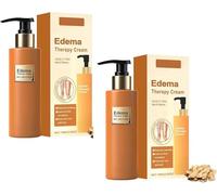 Crema per la cura dell'edema alle gambe, crema snellente per massaggio e brucia grassi, crema per massaggio linfatico anti-gonfiore, allevia l'edema alle gambe e ai piedi, adatta a uomini e donne