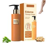 Crema per la cura dell'edema alle gambe, crema snellente per massaggio e brucia grassi, crema per massaggio linfatico anti-gonfiore, allevia l'edema alle gambe e ai piedi, adatta a uomini e donne