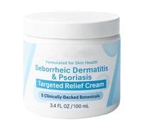 Crema Per La Dermatite Seborroica, Con Idratazione Profonda, 100ml, Crema Per Il Sollíevo Mírato, Idratante Per Il Trattamento Della Psoriasi, Cuoio Capelluto, Pelle Morbidi, Per Tutti I Tipi Di Pelle