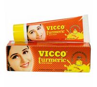 Crema per la pelle alla curcuma Vicco con olio di sandalo - cicatrici da acne...