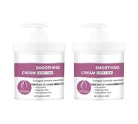 Crema per la pelle crepey crema levigante con collagene, acido ialuronico idratante migliora le pompe di elasticità pelle, crema per la riparazione della pe-lle per corpo (2pcs)