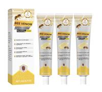 Crema per la pelle del veleno d'api-Idratante per il viso anti-invecchiamento per donne e uomini-Gel per il trattamento del veleno d'api idratante profondo per tutti i tipi di (3PCS)