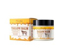 Crema per la pelle secca, sebo di manzo biologico per la cura della pelle, Fed Tallow Wild Wrinkle Tallow Balm & Body Whipped Moisturizer Natural Lotion adatto per tutti i tipi di pelle (bianco,