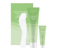 Crema per la rimozione dei peli del viso, idratante con raschietto, crema depilatoria per capelli del viso, per ascelle, gambe, braccia, addome, bikini, zona intima, estate, viaggio, spose da donna