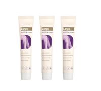 Crema per le gambe lenitiva-Slievo vene varicoso e ragno, gel di raffreddamento per la pressione e il disagio delle gambe, riduce la pesantezza, la formula naturale a base vegetale, 1,06 once,3PCS