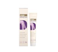 Crema per le gambe lenitiva-Slievo vene varicoso e ragno, gel di raffreddamento per la pressione e il disagio delle gambe, riduce la pesantezza, la formula naturale a base vegetale, 1,06 once,1PC