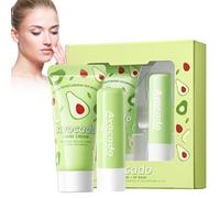 Crema per le mani riparatrice + balsamo per le labbra, crema anti-invecchiamento idratante per le mani, crema nutriente e protettiva per la cura della pelle, balsamo nutriente per labbra per pelle