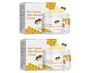Crema per le Vene Varicose con Veleno d'Ape, Crema di Trattamento per le vene varicose per le gambe, Balsamo di Riparatrice per Vene Varicose e Capillari Gambe, Unguento per Cura delle Gambe (2*60g)