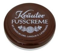 Crema per piedi alle erbe, 100 ml, cura intensiva con lanolina e olio di calendula per piedi morbidi e lisci, allevia calli, bruciore e pungente, con canfora, mentolo e olio di pino mugo