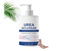 Crema per piedi urea al 60% per talloni screpolati e pelle secca. Idratante e nutriente per mani e piedi. Peeling delicato. Lozione per piedi Urea con acido salicilico. Rende la pelle morbida (1 pezzo
