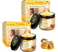 Crema per veleno d'api, veleno d'api, crema per la riparazione della pelle, veleno d'api, crema per la pelle per viso e corpo (2 pezzi)