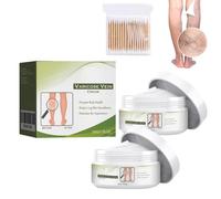 Crema per vene varicose Melivu, trattamento idratante per la pelle, la confezione include un pacchetto di cotton fioc (2pcs)