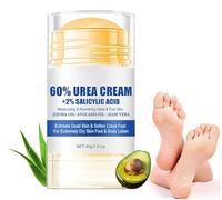 Crema piedi secchi screpolati, Crema piedi urea 60%, 40g, Idrata e ammorbidisce la pelle dura e ruvida con calli, Un'idratazione Profonda, Mani, Talloni, Gomiti, Unghie Ginocchia