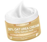 Crema Piedi Urea 50% 150g || Crema Per Piedi e Mani Con avena Tea Tree e Aloe Vera Per Un'idratazione Profonda, Rimozione e Ammorbidimento Dei Calli