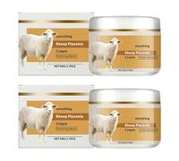 Crema Placenta - Il rimedio definitivo per il clima secco, 50 g/1,76 oz, idratazione a lunga durata e levigante, rinfrescante e non grassa, si assorbe rapidamente