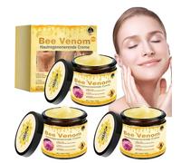 Crema professionale completa al veleno d'api, estratti naturali - Crema rigenerante per la pelle, unguento al veleno d'api adatto a tutti i tipi di pelle 50 g (3 flaconi)