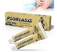 Crema psoriasi, Crema antiprurito, unguento Antinfiammatoria, 2pc, Riduce ed Efficacemente Rossore, Dona Alla Cute Sensibile e Soggetta a Prurito, Irritazione e Arrossamento