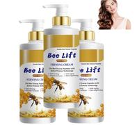 Crema rassodante corpo con veleno d'api, crema rassodante anti-invecchiamento, crema anti-rughe professionale per la pelle con veleno d'api, rassodante e rivitalizzante che riduce l'efficacia