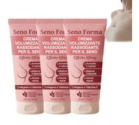 Crema rassodante e volumizzante per il senos, crema per l'aumento del volume del seno, 100 g. Solleva e ingrandisce il seno, per donne nel periodo post-parto. idratando con collagene. (3PCS)