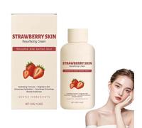 Crema rigenerante per la pelle alla fragola, Crema corpo gambe alla fragola, Riduce la consistenza irregolare, idratante corpo, Mantiene la pelle idratata a lungo (1 pezzi)