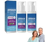 Crema Rilassante Menopausa,2PCS Crema Menopausa Femminile,Crema Supporto Per La Menopausa,Crema Corpo per il torace, il basso ventre, l'interno coscia e altre parti sensibili