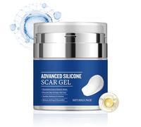 Crema Rimuovi Cicatrici | 50 g Riparazione Pelle Prodotti Bellezza - Crema Cicatrizzante Delicata al Silicone | per Viso Corpo Ferite Lesioni Smagliature Brufoli Quotidiano Notturno Diurno