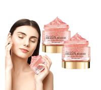 Crema ringiovanente al sangue di drago - Crema idratante anti-età per rassodare e ridurre le rughe - Siero idratante per il viso per illuminare il tono della pelle e levigarla, 50g (2 scatole)