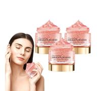 Crema ringiovanente al sangue di drago - Crema idratante anti-età per rassodare e ridurre le rughe - Siero idratante per il viso per illuminare il tono della pelle e levigarla, 50g (3 scatole)