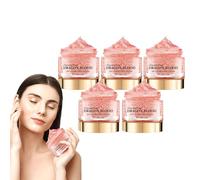 Crema ringiovanente al sangue di drago - Crema idratante anti-età per rassodare e ridurre le rughe - Siero idratante per il viso per illuminare il tono della pelle e levigarla, 50g (5 scatole)