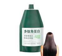 Crema riparatrice idratante e lisciante alla cheratina peptidica per capelli danneggiati, crema lucidante a lunga durata, maschera nutriente profonda per capelli secchi e danneggiati