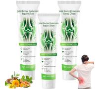 Crema Riparatrice per Articolazioni,Nutrimento Quotidiano con Ingredienti Delicati, Ideale per Massaggi su Tutto il Corpo, Sollievo per Schiena, Ginocchia e Mani, Texture a Rapido Assorbimento (A-3PC)