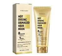 Crema riparatrice per capelli crespo prodotti per la cura dei capelli, trattamento condizionante profondo per capelli danneggiati, idrata e leviga l'effetto crespo aggiunge lucentezza e morbidezza