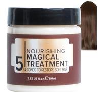 Crema riparatrice per capelli Maschera per capelli al collagene 80 ml Trattamento nutriente miracoloso 5 secondi per ripristinare i capelli morbidi Maschera per capelli alla cheratina Balsamo profondo