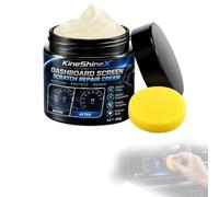 Crema Riparatrice per Graffi su Cruscotto e Console Centrale (*1pcs) | Ripristina la trasparenza in sicurezza e crea scudo protettivo duraturo; include spugna lucidante. Ideale per touchscreen