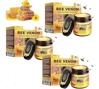 Crema riparatrice per la pelle al veleno d'api, soluzione antirughe e cicatrizzante per l'eczema, crema naturale per il trattamento della pelle al veleno d'api, per tutti i tipi di pelle