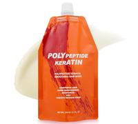 Crema Ristrutturante alla Cheratina Polipeptidica per Capelli Bruciati, Balsamo Idratante Senza Risciacquo, Maschera Lisciante alla Cheratina Polipeptidica per Capelli, Migliora l'Effetto Crespo