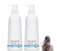 Crema Rivitalizzante Alla Cheratina, Balsamo in Crema Rivitalizzante Alla Cheratina Da 300 Ml, Balsamo Lisciante E Lisciante Da Lasciare in Posa, Per Capelli Danneggiati (2pcs)