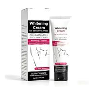 Crema Schiarente Ascelle Corpo -60g Idratante e Nutriente, Anti-Macchie per Ascelle - Crema Viso per Pigmentazione, Crema Illuminante e Schiarente per Viso, Corpo, Mani, Collo, Piedi
