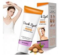 Crema Schiarente Ascelle e Zone Intime 60g, Crema Schiarente Corpo, Idratante, Liscia e Nutriente, Texture Leggera per Collo, Ginocchia, Gomiti e Zone Sensibili