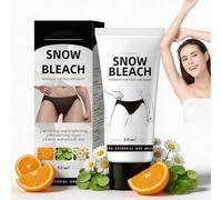 Crema Schiarente Corpo e Intima,Crema sbiancante anti macchie di pigmento e melanina per collo, ascelle, ginocchia, gomiti, interni cosce, donne e uomini, 60 ml