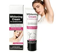 Crema Schiarente Corpo e Intima, per un Tono Della Pelle Più Uniforme, Crema Sbiancante Intima per Pelle Opaca, Ascelle, Collo, Ginocchia, Gomiti e Cosce, per Donne e Uomini - 50 g