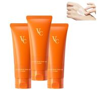 Crema schiarente corpo No-Remask Crema schiarente viso e corpo alle cinque vitamine C Correttore idratante Uniforma il tono della pelle