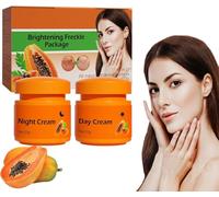 Crema schiarente e illuminante per la rimozione delle lentiggini, crema anti-età per rughe e macchie senili, idratante antirughe, doppio uso giorno e notte